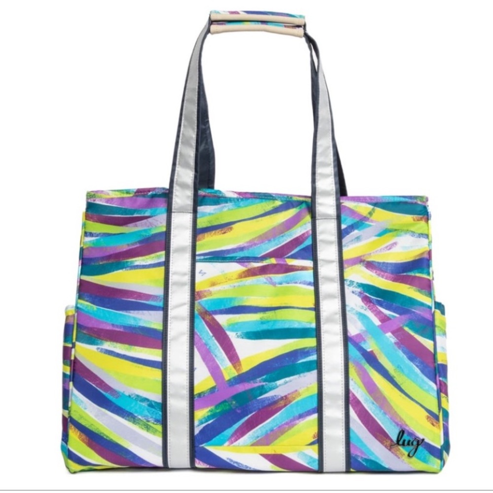 Lug Rover XL Carry-All Tote 🖌️🏳️‍🌈Brushstrokes Multi